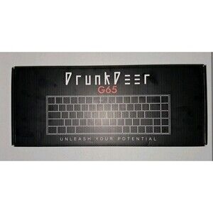 DrunkDeer G65 Rapid Trigger Mechanical Keyboard Magnetic Switch Gaming PBT Gray